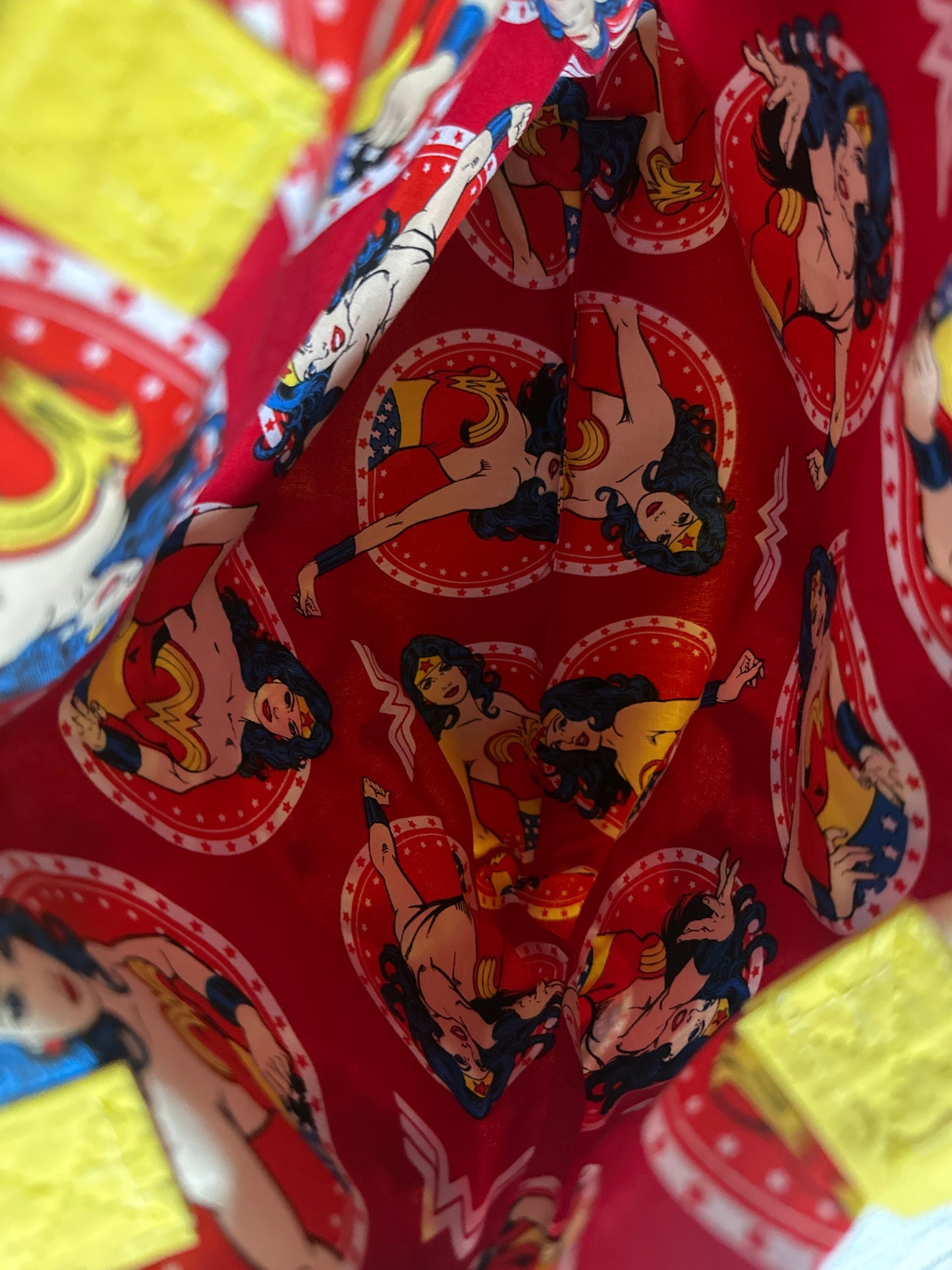 Wonder Woman Tote Bag Handmade