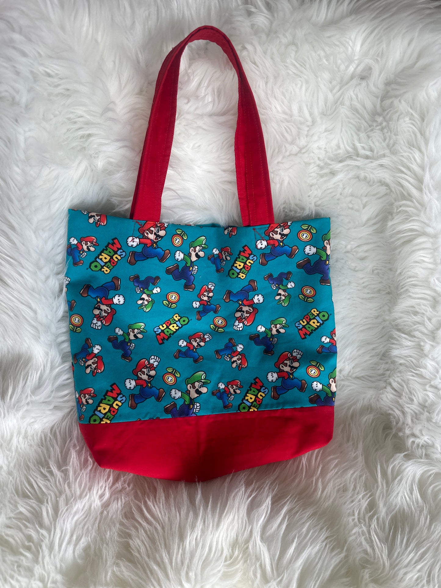 “Here We Go” tote bag